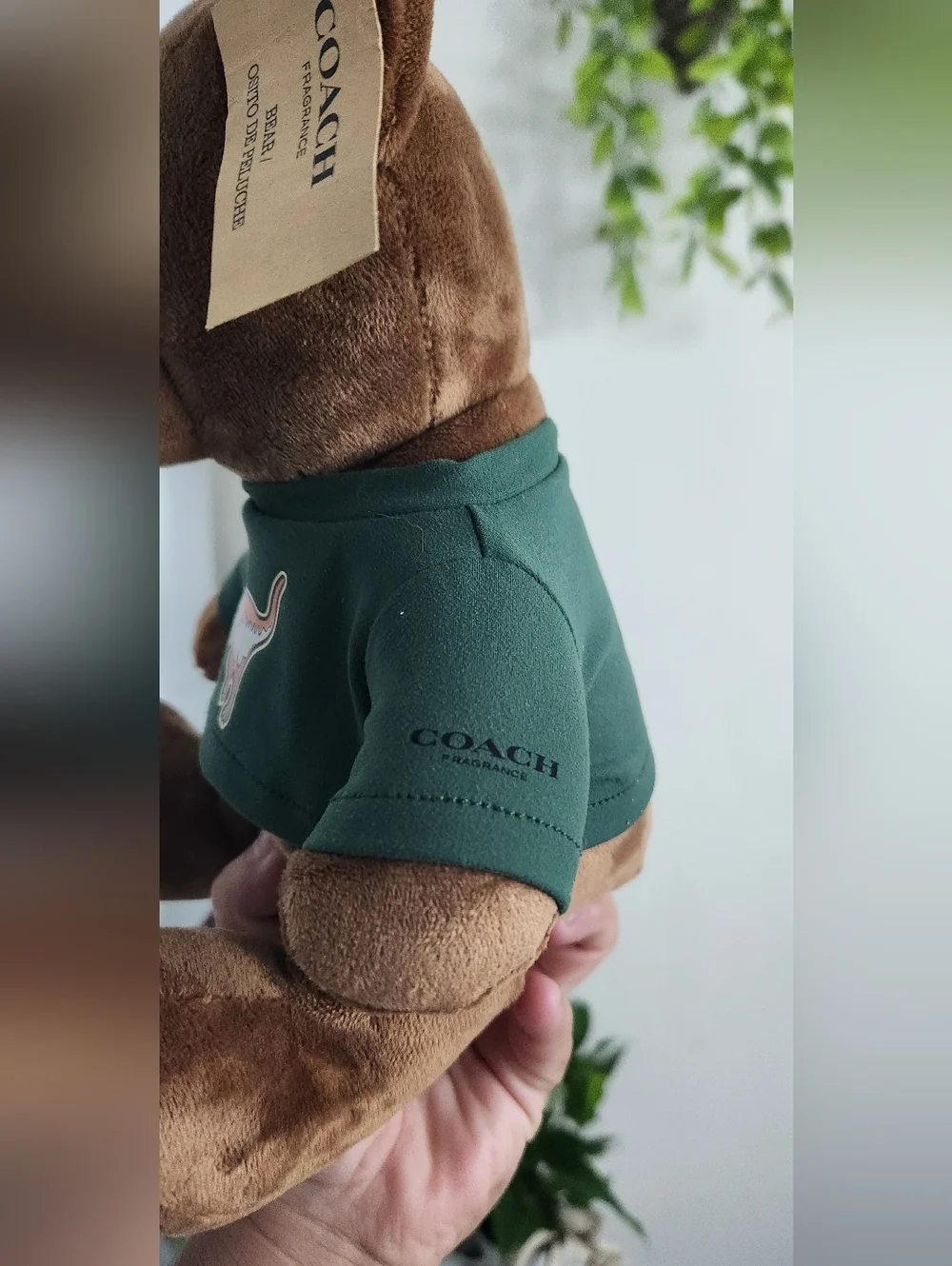 ✨ Coach Designer Teddy Bear Plush 🧸 Dino Tee | Rare Collectible NWT - Picture 6 of 8